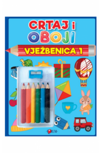 Crtaj i oboji - Vježbenica 1-4