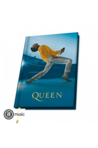 Queen - A5 Notebook Wembley