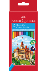 Boje drvene 12 boja Faber Castell 120112 blister
