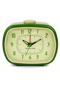 Retro Alarm Clock Green