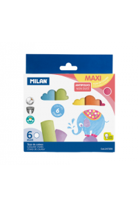 Kreda za vanjsko crtanje u boji 1/6 MILAN 6 boja P24