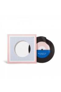 Hypnotic - microfiber cloth - black - light pink