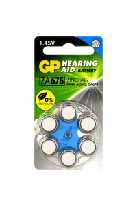 GP ZINC AIR BATERIJA ZA SLUŠNI APARAT ZA675 6/1