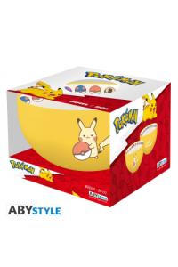 Pokemon - Bowl - 600 ml - Pikachu Electric Type - Cardboard Box