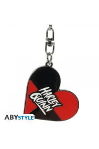 DC Comics - Keychain Heart Harley Quinn
