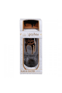 Paladone Leaky Cauldron Glass And Coaster Set