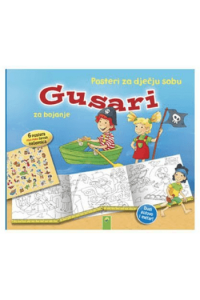 Gusari za bojanje – posteri za dječju sobu