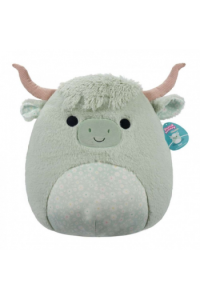 Squishmallows Fuzzamallow 30cm Easter - Iver - Zeleno Brdsko Govedo