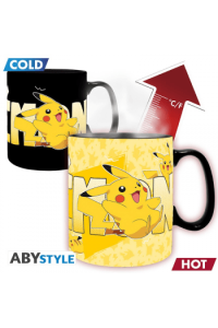 Pokemon - Mug Heat Change - 460 ml - Pikachu - Cardboard Box