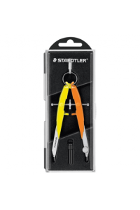 Šestar s preciznim podešavanjem Mars Comfort 556 Neon Staedtler 556 00-N3 žuto/narančasti blis