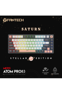 Tipkovnica gaming žična mehanička Fantech Atom PRO 83 red SW.MK913 Saturn