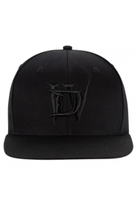 Jinx Diablo IV Blackout Snap Back Hat Black