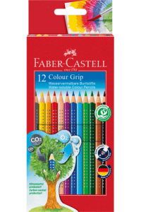 Boje drvene  12boja Grip 2001 Faber Castell 112412 ~ 1/5/120
