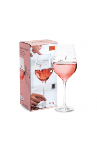 Glass of Music - wine glass with print