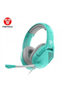 Slušalice žične gaming Fantech 3.5mm + USB+ mikrofon Valor MH86 zelene