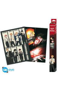 Chainsaw Man - Set 2 Posters Chibi 52X38 - Devil Hunters