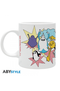 Adventure Time - Mug - 320 Ml - Halftone Characters - Subli