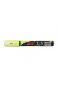 Marker Uni pwe-5m kreda fl. žuti