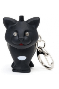 Cat Led Keychain Carded CDU