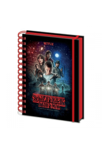 Pyramid Stranger Things (One Sheet) A5 Metallic Notebook