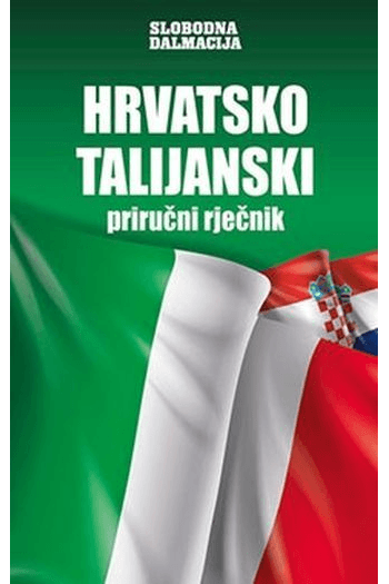 Knjiga Hrvatsko talijanski priručni riječnik - naslovnica