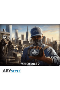 Watch Dogs 2 Poster Hackers (98x68cm)