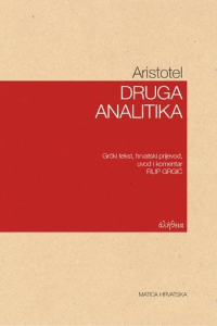Knjiga Druga analitika - naslovnica