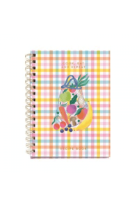 Knjiga za recepte Miquelrius Happy fruits A5 šareno MR8265