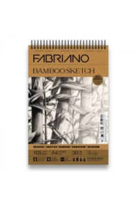 Blok Fabriano Bamboo 21x29,7 (A4) 105g 30L spiralni top side 19100725