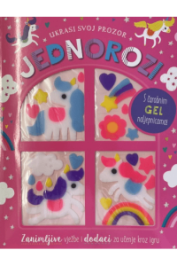 Jednorozi s gel naljepnicama