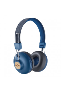 House Of Marley Positive Vibration Bluetooth Denim On-Ear Headphones .