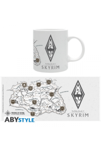 Skyrim - Mug - 320 ml - Map - Subli - Box