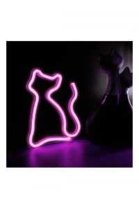 Forever Light - Neon Led Light Cat Pink USB FLNEO4