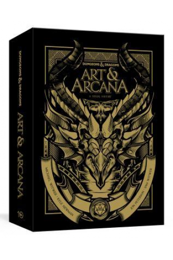 Knjiga Dungeons & Dragons Art & Arcana: A Visual History - naslovnica