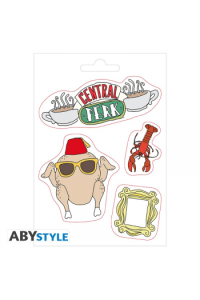 Friends - Stickers - 16X11cm/ 2 Sheets - Doodles X5