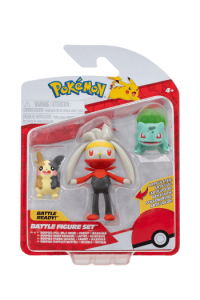 PKM: Pokemon figurica "Battle Figure" 3PK - Morpeko, Bulbasaur, Raboot W18