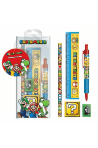 Pyramid Super Mario (Colour Block) Stationery Set