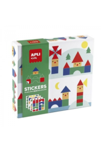 Igra Apli naljepnice uklonjive selo