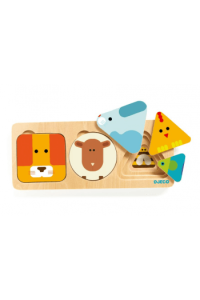 Drvena igračka AnimaBasic
