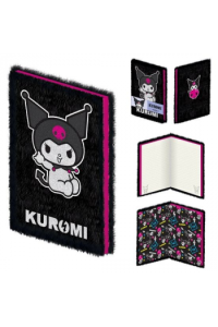 Pyramid Hello Kitty Kuromi Plush Notebook
