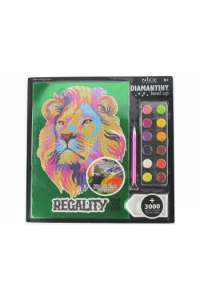 Slikanje s dijamantima - POP više motiva - Lav