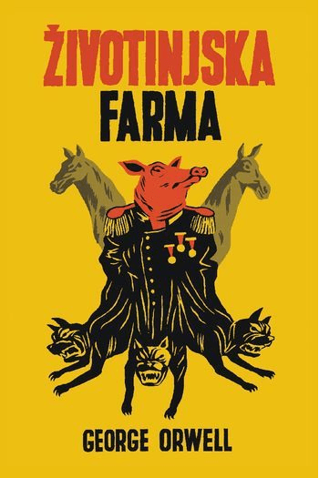 Knjiga Životinjska farma - naslovnica