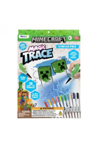 PALADONE MINECRAFT MAGIC TRACE STARTER PACK AND REFILLS