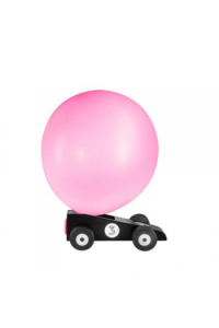 Blackstar - balloon car - black - pink ballon