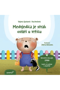 Strah - Medvjedića je strah ostati u vrtiću