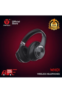 Bluetooth Stereo Slušalice Fantech BT5.0, 3,5mm + Tip C WH01 Crne