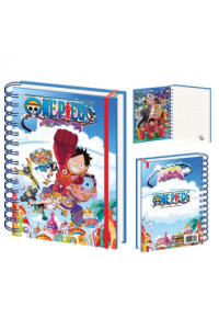 Pyramid One Piece Anime (Egghead) A5 Wiro Notebook