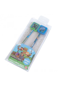 Pyramid Minecraft Dst Pencils With Toppers