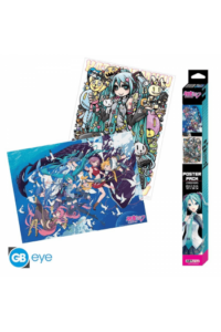 Hatsune Miku - Set 2 Posters Chibi 52X38 - Series 2