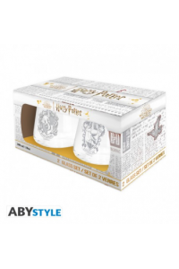 Harry Potter - 2 Glass Set Ravenclaw & Hufflepuff Europe